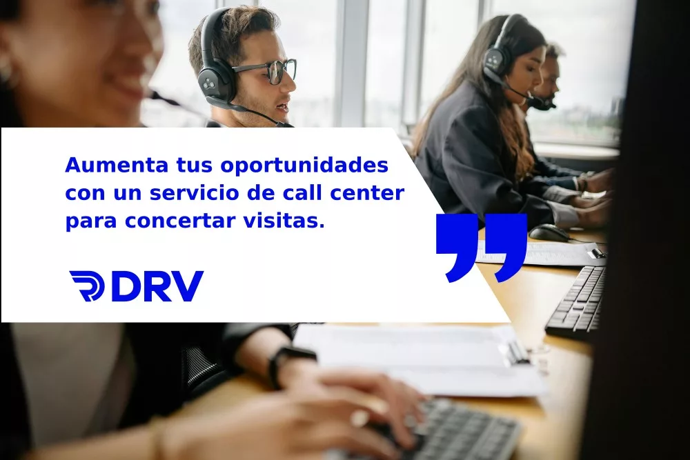 servicios call center concertar visitas